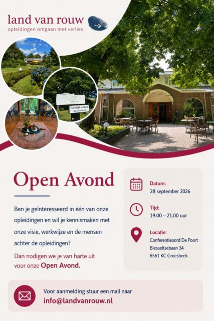 Open avond Land van Rouw